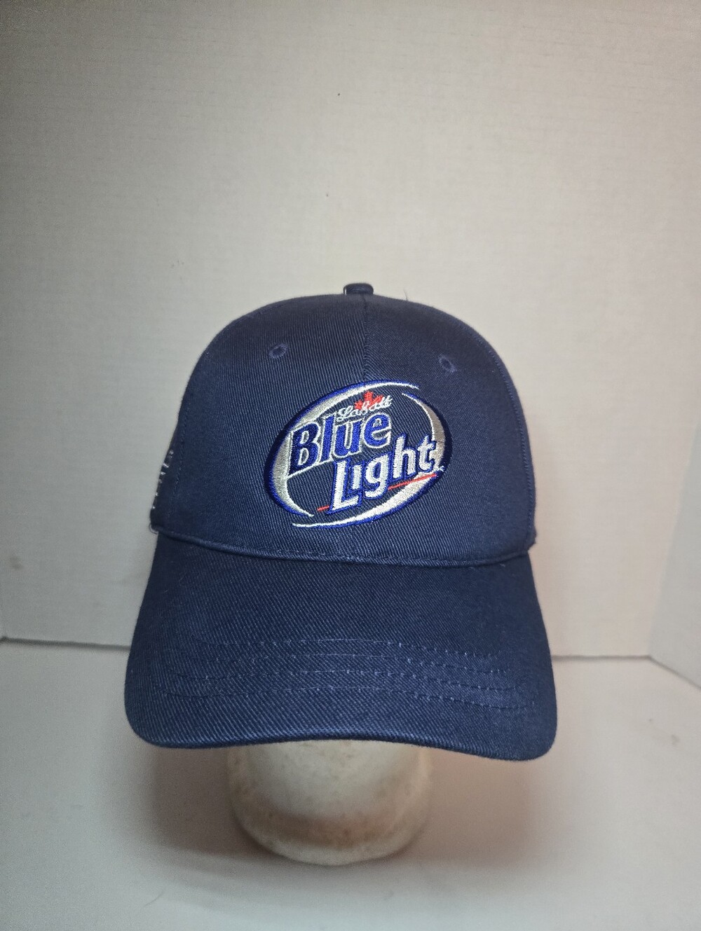 Vntg Blue Light Navy Baseball Cap